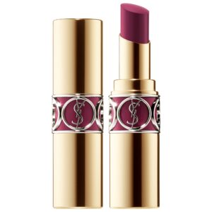 Yves Saint Laurent Rouge Volupte Shine Lipstick Balm 90 Plum Tunique 0.11 oz/ 3.2 g