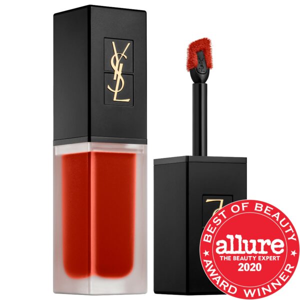 Yves Saint Laurent Tatouage Couture Velvet Cream Matte Liquid Lipstick N211 Chili Incitement 0.2 oz/ 6 ml