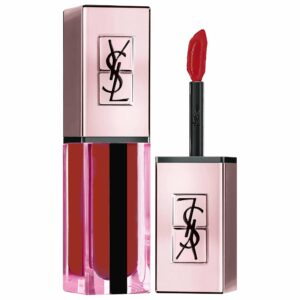 Yves Saint Laurent Water Stain Glow Lip Stain 204 Private Carmine 0.2 oz/ 5.9 g
