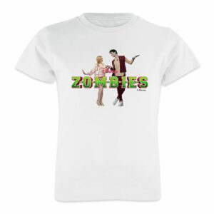 ZOMBIES: Zed & Addison Holding Hands T-Shirt for Girls Customizable Official shopDisney
