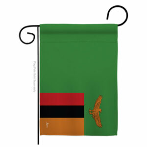 Zambia of the World Nationality Garden Flag