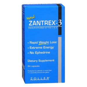 Zantrex Weight Loss Dietary Supplement Capsules - 84.0 ea