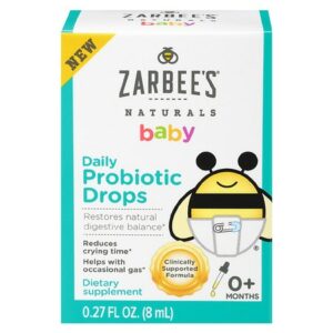 ZarBee's Naturals Baby Daily Probiotic Drops Berry - 0.27 FL OZ