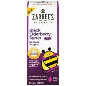 ZarBee's Naturals Children Elderberry Syrup - 4.0 oz