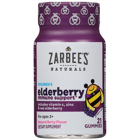 ZarBee's Naturals Children's Elderberry Immune Support Berry - 21.0 ea