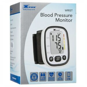 Zewa WS-380 Premium Wireless Wrist Blood Pressure Monitor - 1.0 ea
