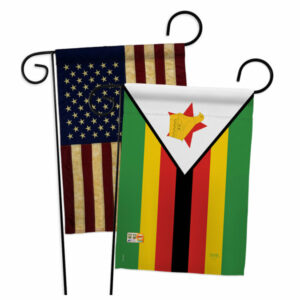 Zimbabwe Flags of the World Nationality Garden Flags Pack