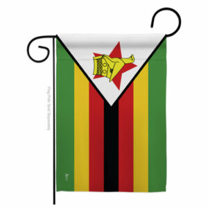 Zimbabwe of the World Nationality Garden Flag