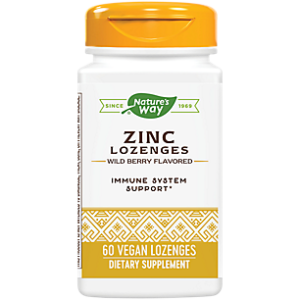 Zinc Lozenges with Echinacea and Vitamin C - Berry (60 Lozenges)