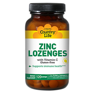 Zinc Lozenges with Vitamin C Lemon Flavor