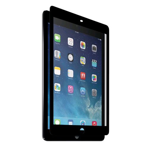 Znitro Nitro Glass Tempered Glass Screen Protector for Apple iPad Air (Black)