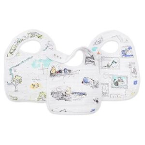 aden + anais Winnie The Pooh 3-pack Disney baby snap bibs