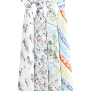 aden + anais Winnie The Pooh 4-pack Disney baby classic swaddles