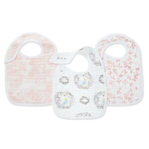 aden + anais birdsong 3-pack classic snap bibs