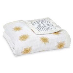 aden + anais golden sun - sun silky soft dream blanket