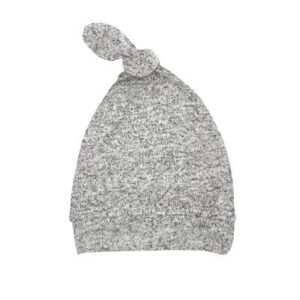 aden + anais heather grey 0-3 months snuggle knit hat