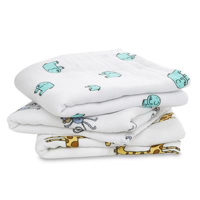 aden + anais jungle jam 3-pack musy - muslin squares