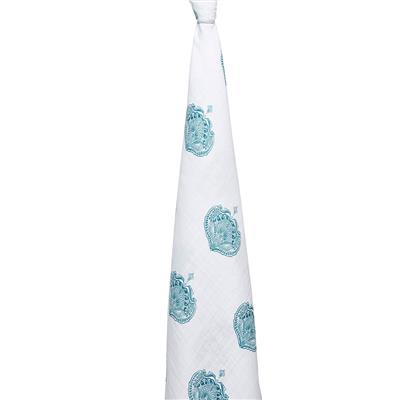 aden + anais paisley - teal - paisley drop classic swaddle