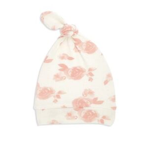 aden + anais rosettes 0-3 months snuggle knit hat