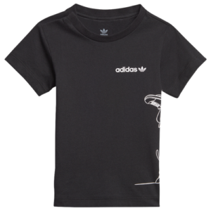 adidas Boys adidas Goofy Logo T-Shirt - Boys' Toddler Black Size 2T