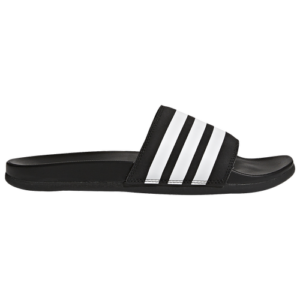 adidas Mens adidas Adilette Comfort Slide - Mens Shoes Core Black/White/Core Black Size 12.0