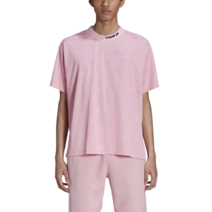 adidas Mens adidas Ninja AOP T-Shirt - Mens True Pink/Black Size XXL