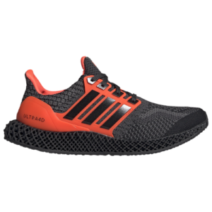 adidas Mens adidas Ultra4D 5.0 - Mens Running Shoes Black/Black/Solar Red Size 12.5