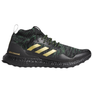 adidas Mens adidas Ultraboost Mid PE - Mens Running Shoes Black/Green Size 08.5