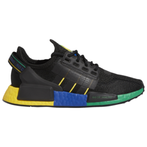 adidas Originals Boys adidas Originals NMD R1 V2 - Boys' Grade School Shoes Black/Green/Yellow Size 06.5
