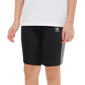 adidas Originals Girls adidas Originals Adicolor Cycling Shorts - Girls' Grade School Black/White Size S