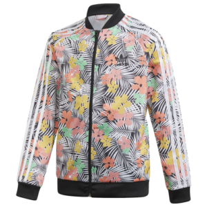 adidas Originals Girls adidas Originals Superstar Track Top - Girls' Grade School Multicolor/Black Size L