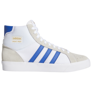 adidas Originals Mens adidas Originals Basket Profi - Mens Shoes White/Royal/Gold Size 10.0