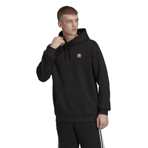 adidas Originals Mens adidas Originals Essential Hoodie - Mens Black/White Size XL