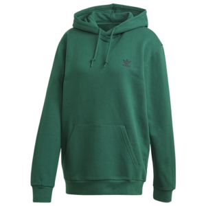 adidas Originals Mens adidas Originals Essential Hoodie - Mens Dark Green/White Size S