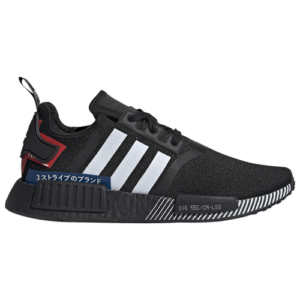 adidas Originals Mens adidas Originals NMD R1 - Mens Running Shoes Black/White/Lush Blue Size 13.0