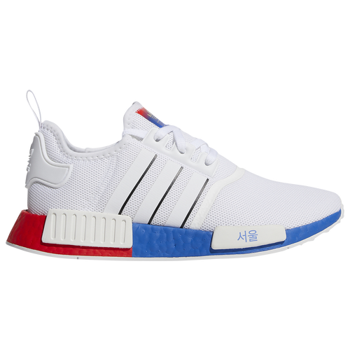 adidas Originals Mens adidas Originals NMD R1 - Mens Running Shoes White/Black/Blue Size 09.5