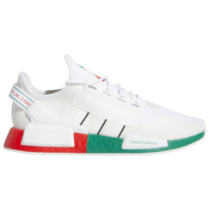 adidas Originals Mens adidas Originals NMD R1.V2 - Mens Shoes White/Black/Green Size 11.0