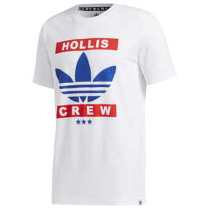 adidas Originals Mens adidas Originals RUN DMC T-Shirt - Mens White/Red/Blue Size XXL