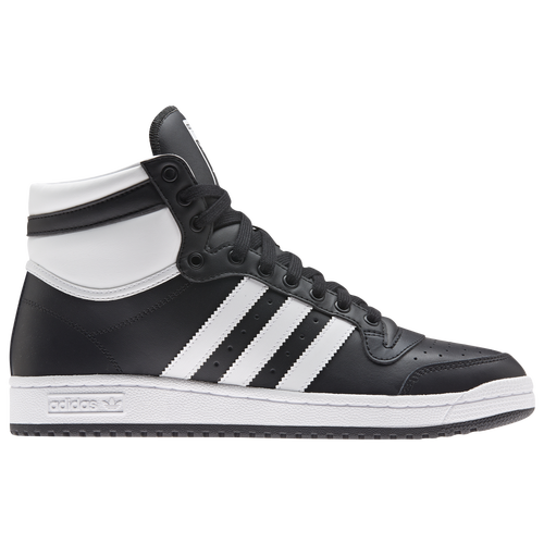 adidas Originals Mens adidas Originals Top Ten Hi - Mens Shoes Black/White/Chalk White Size 09.5