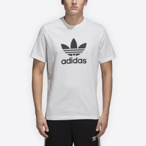 adidas Originals Mens adidas Originals Trefoil T-Shirt - Mens White Size M