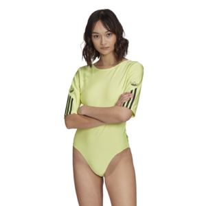 adidas Originals Womens adidas Originals Bodysuit - Womens Yellow/Yellow Size S