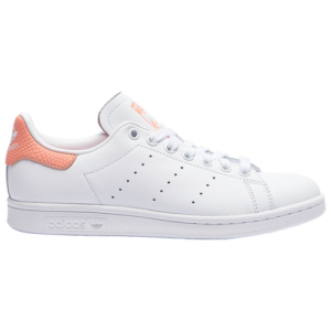 adidas Originals Womens adidas Originals Stan Smith - Womens Shoes White/White/Chalk Coral Size 06.0