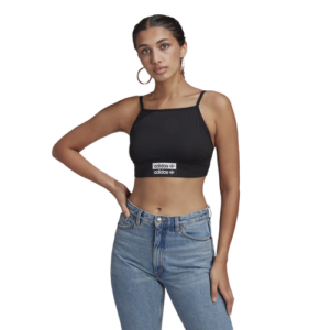 adidas Womens adidas Bra Top - Womens Black/Black Size XS