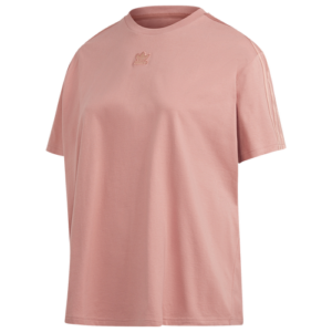 adidas Womens adidas Plus BF T-Shirt - Womens Pink Size 1X