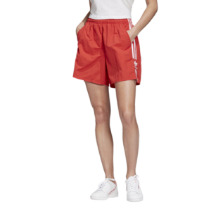 adidas Womens adidas Short - Womens Red/White Size L