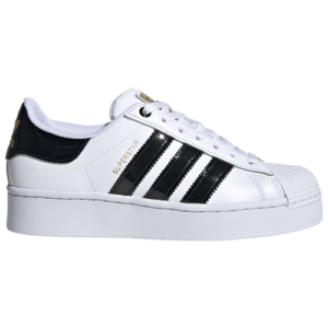 adidas Womens adidas Superstar Bold - Womens Shoes White/Core Black/Gold Metallic Size 07.0