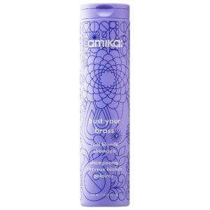 amika Bust Your Brass Blonde Purple Shampoo 8 oz/ 236 mL