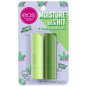 eos Happy Herb & Happy Brownie Stick Lip Balm - 0.14 oz x 2 pack