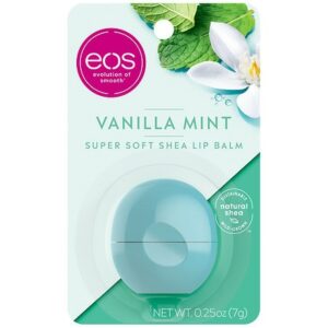 eos Super Soft Shea Lip Balm Sphere Vanilla Mint - 0.25 oz