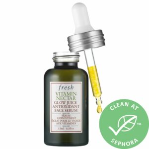 fresh Vitamin Nectar Glow Juice Antioxidant Face Serum Mini 0.5 oz/ 15 mL